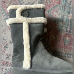 Michael Kors fuzzy boots